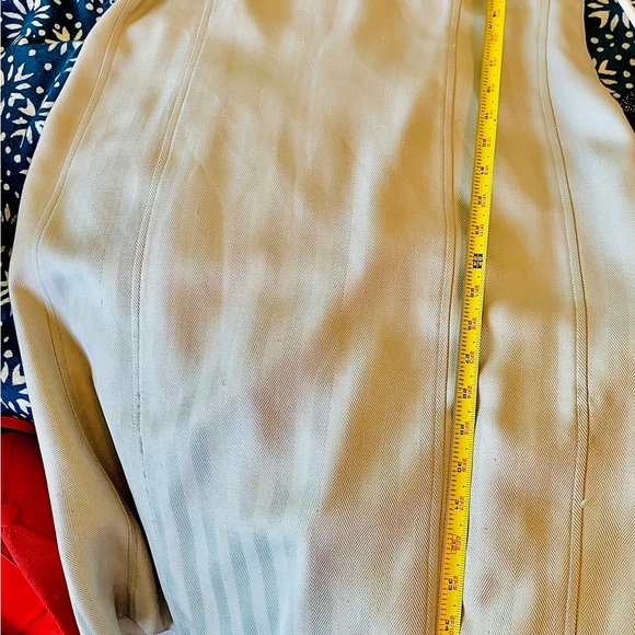 100% Silk Banana Republic Light Blue 90s Vintage Herringbone Weave Sheath Dress - Picture 9 of 9